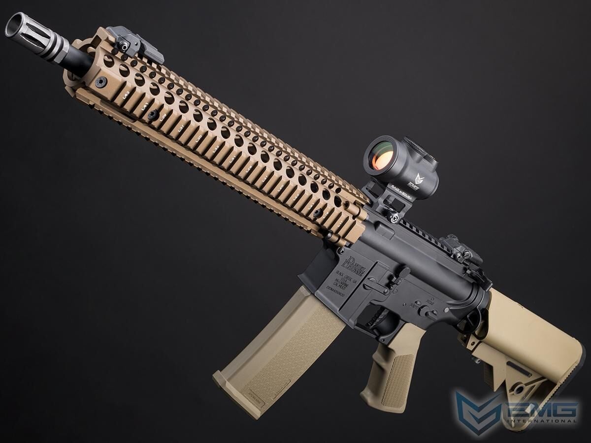 Airsoft Tüfek EMG Daniel Defense M4A1 SA-E26 EDGE Airsoft AEG Rifle Chaos Bronze