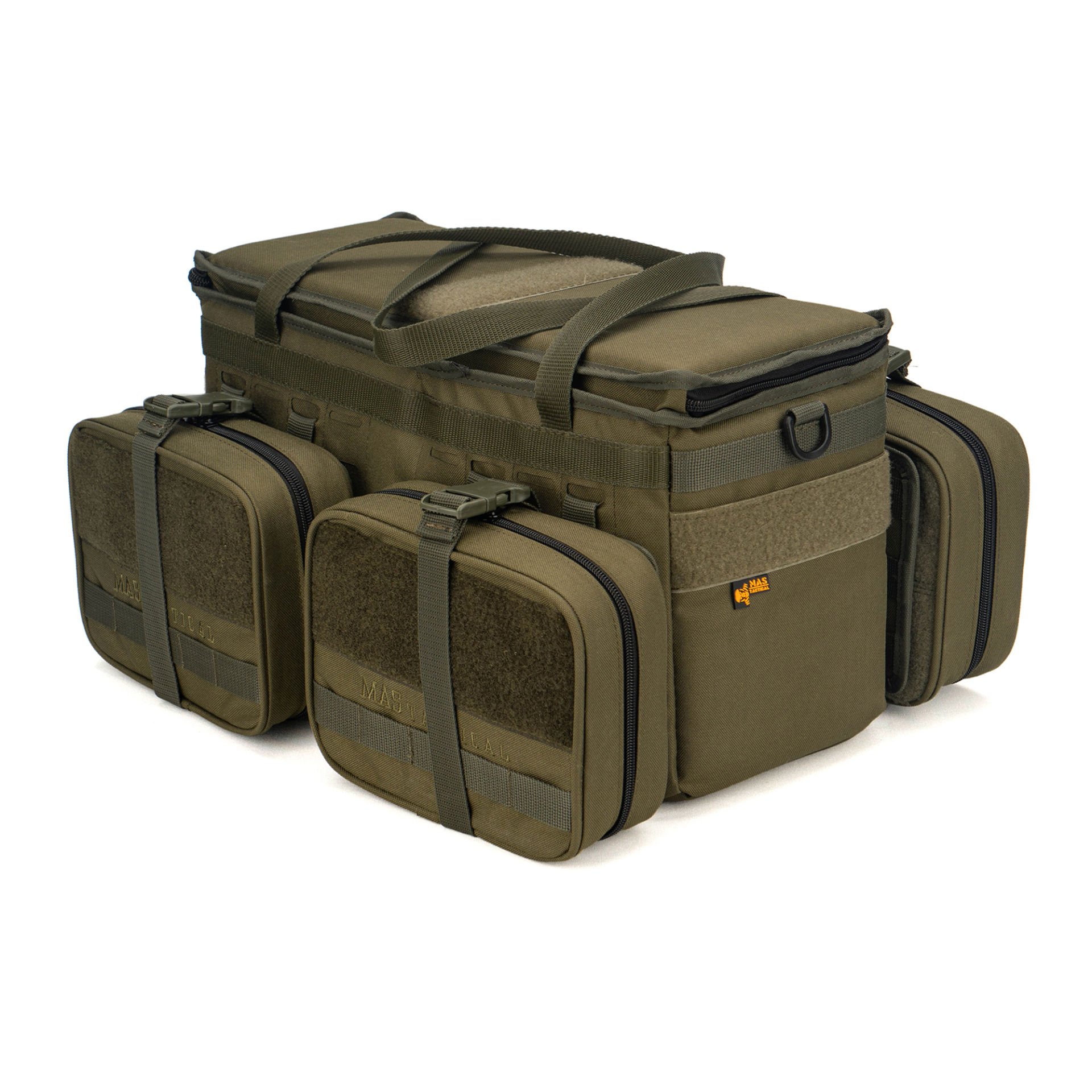 Teçhizat Çantası 35Lt (Modüler Set) Haki 47X26X20Cm Yatay Çantalı