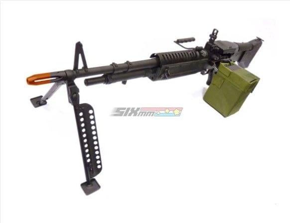 Airsoft Tüfek [A&K] Full Metal M60VN Airsoft AEG Machine Gun [BLK]