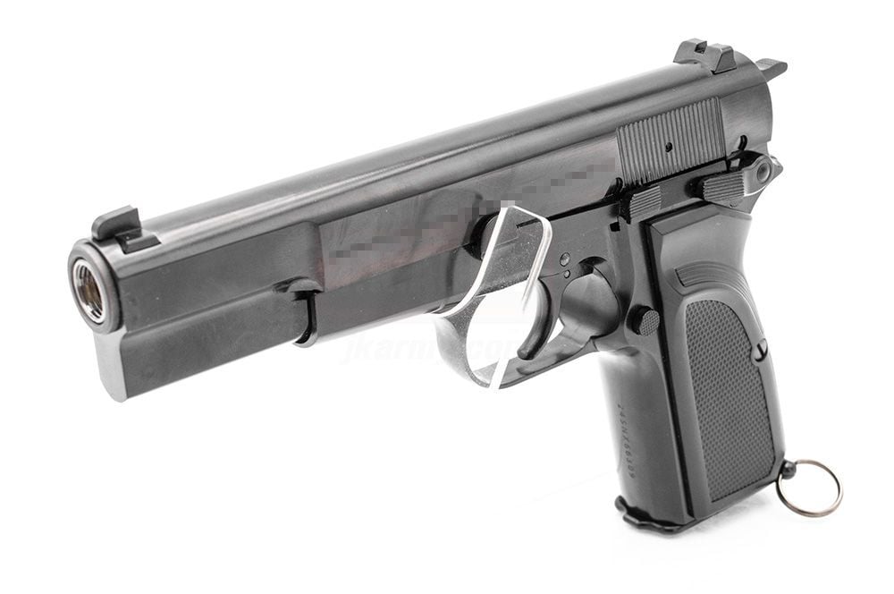 Airsoft Tabanca WE Browning Hi-Power MK3 GBB Pistol Airsoft ( Black ) ( Custom Marking )