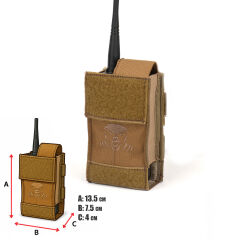 Mas Tactical® Telsiz Kılıfı Tan