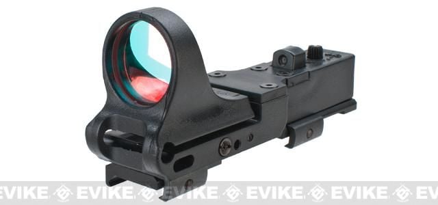 RD Dynamics Picatinny Rail Mounted Red Dot Sight - Black