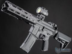 EMG Custom Built Strike Industries Licensed ''Sentinel'' AR-15 Airsoft AEG Rifle w/ GRIDLOK® Handguard System (Color: Black / 8.5'' Rail / Gun Only)