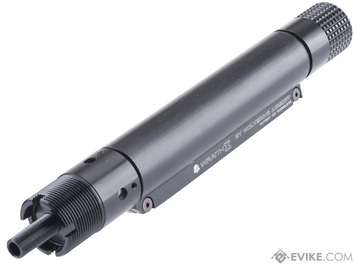 Wolverine Airsoft Wraith X 12g/33g CO2 Stock w/ Storm In-Buffer Regulator for M4 Airsoft Series Rifles