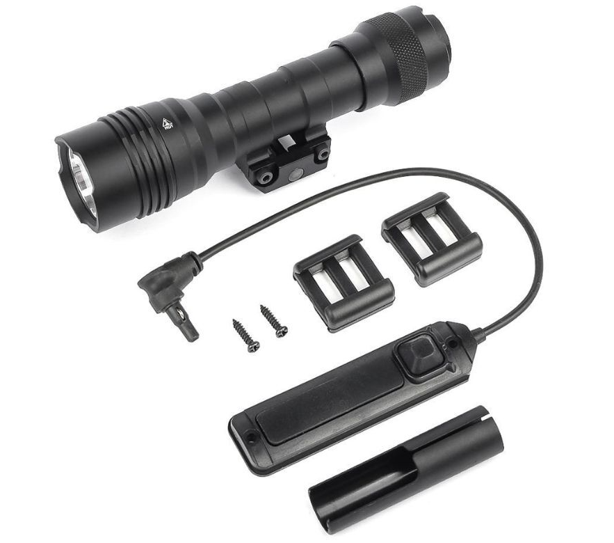 WADSN®  PR HL-X Pro Long Gun Light (With NO Logo) WD04107-BK-NO