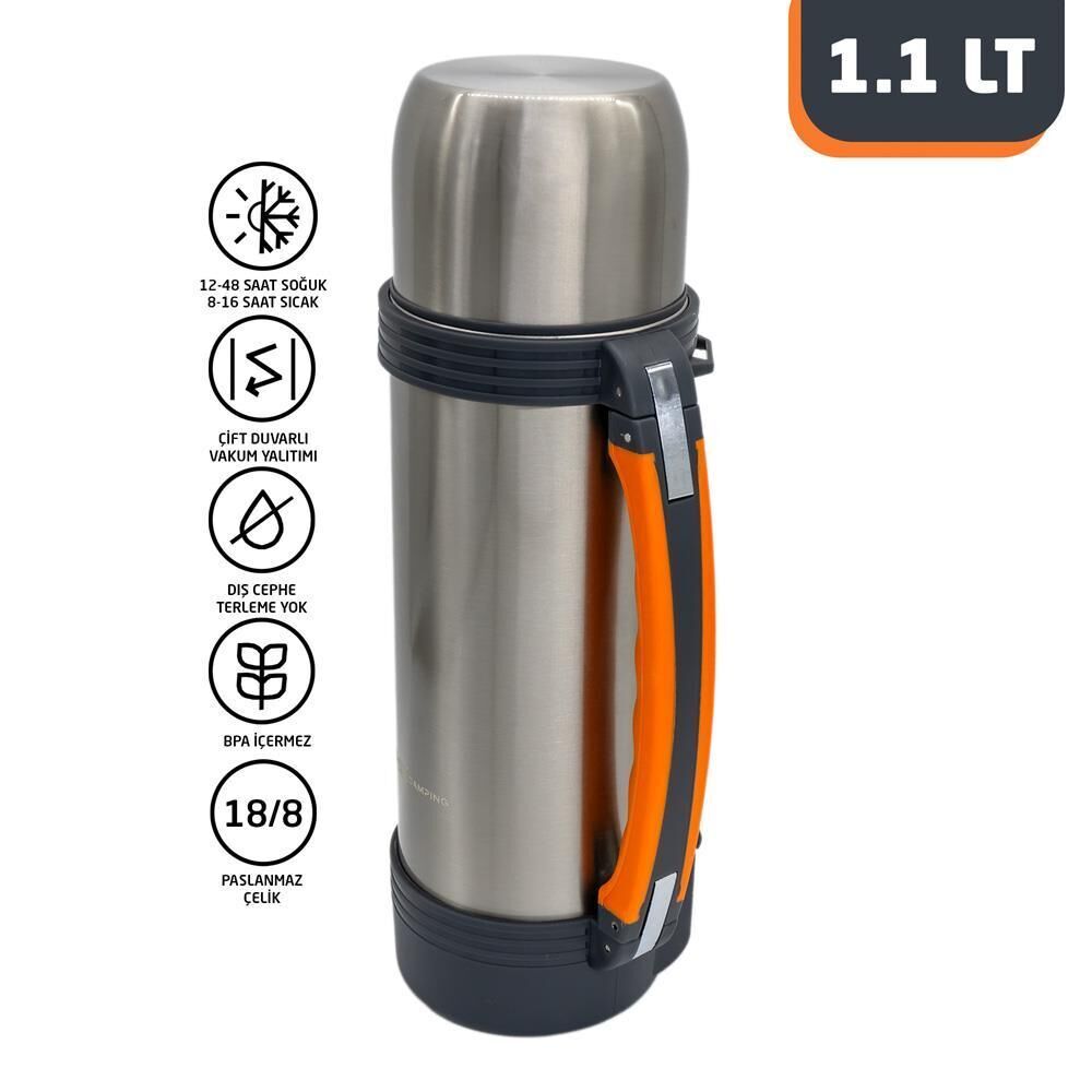 Rox Camping 1100 Kamp Termos 1.1 Lt