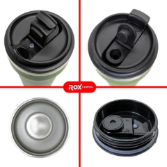 Rox Camping 0191 Kahve Termosu 0.48 Lt - Yeşil