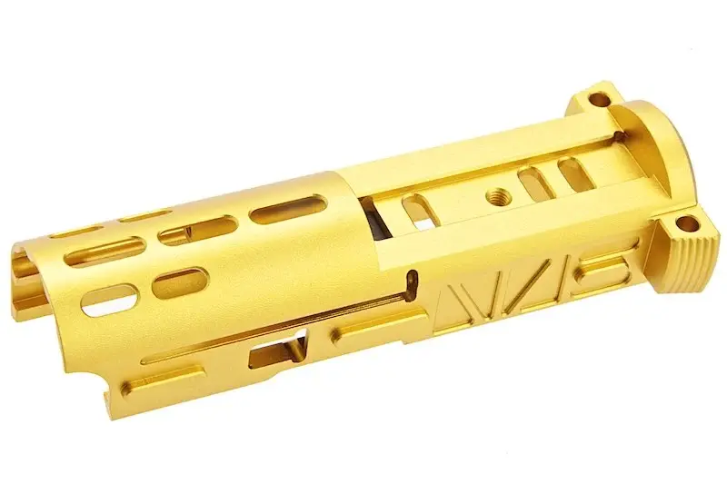 5KU CNC Aluminum Type 2 Lightweight BBU Blowback Unit for Action Army AAP-01 GBB (Gold)