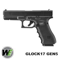 Airsoft Tabanca WE Glock 17 Siyah Gen5 WE-G001VB-BK