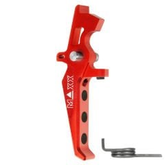 Yd.Parça Maxx Model CNC Aluminum Advanced Speed Trigger (Style E) (Red) MX-TRG002SER