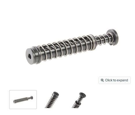 Pro-Arms 130% Steel Recoil Spring Guide Rod for Umarex/ VFC G19x / 19 Gen4 PRS-VFC-G-023