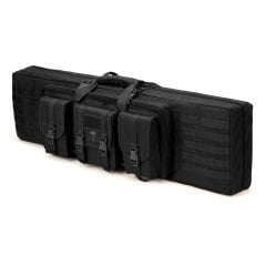 Mas Tactical® Çift Tüfek Taşıma Çantası MILTEC Model Siyah