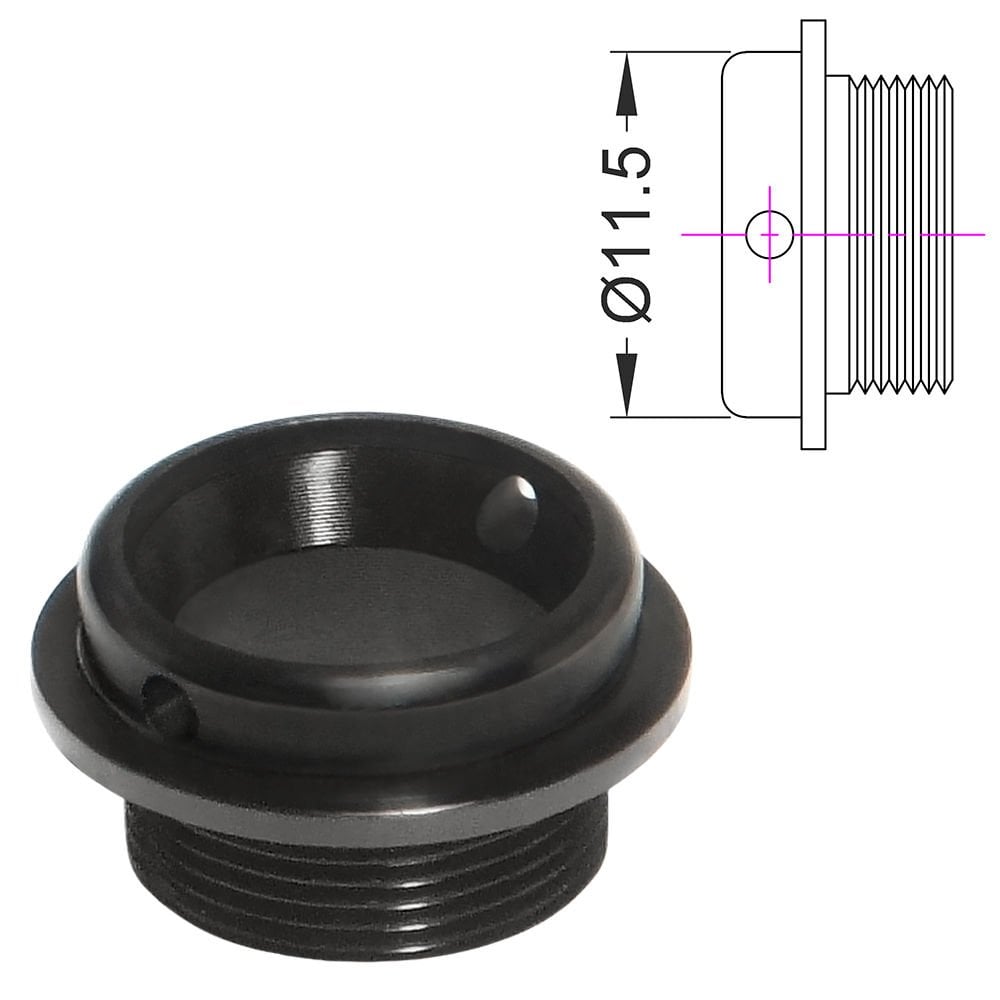 Yd.Parça Maxx Model Hopup Chamber Inlet Adaptor (OD11.5mm) MX-HOP010A115