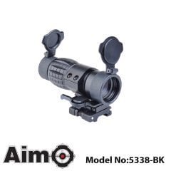 Magnifier 4X Ayarlanabilir QD Ayak AO5338-BK