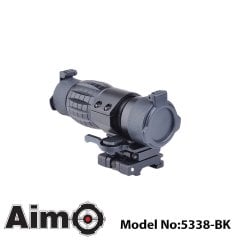 Magnifier 4X Ayarlanabilir QD Ayak AO5338-BK