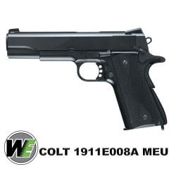 Airsoft Tabanca WE Colt 1911 WE-E008A-BK MEU No Rail Version