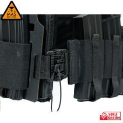 Plaka Taşıyıcı Kydex-Siyah