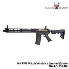 Airsoft Tüfek KİNG ARMS M4 TWS M-Lok Version 2 KA-AG-239-BK