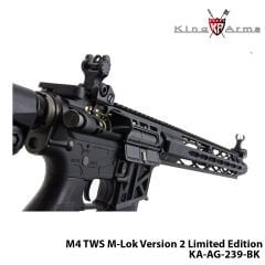 Airsoft Tüfek KİNG ARMS M4 TWS M-Lok Version 2 KA-AG-239-BK