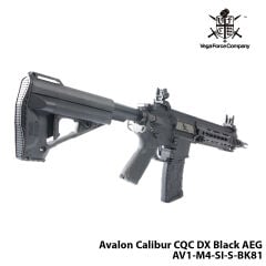 Airsoft Tüfek VFC Avalon Calibur CQC DX AV1-M4-SI-S-BK81-SİYAH