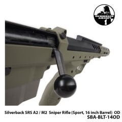 Airsoft Tüfek Silverback Sniper  SRS A2 / M2 16\'\'-HAKİ-SBA-BLT-14OD