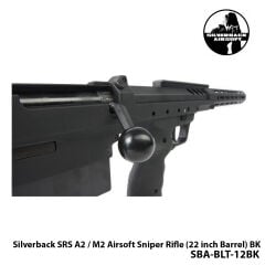 Airsoft Tüfek Silverback Sniper SRS A2 / M2 22\'\'-SİYAH-SBA-BLT-12BK