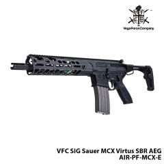 Airsoft Tüfek VFC SIG Sauer MCX Virtus SBR AIR-PF-MCX-E SİYAH