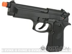 WE-Tech Full Metal M9 Heavy Weight Airsoft GBB Professional Training Pistol (Color: Black) ID: 30158 (GP-WE-043-BK)