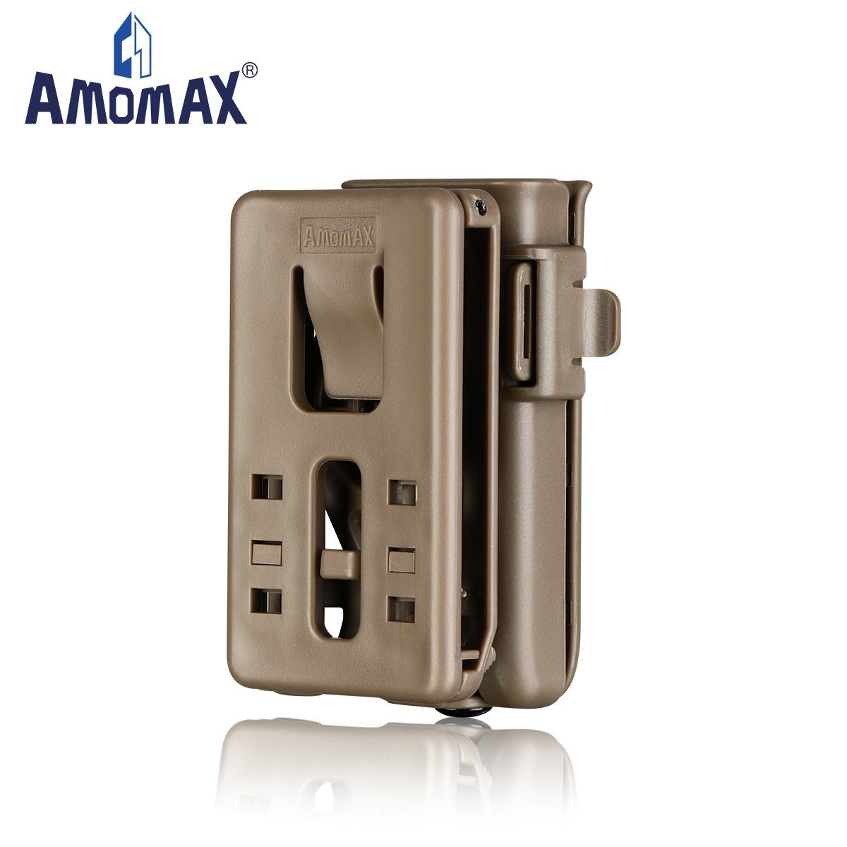 Amomax Şarjör Kılıfı Universal-Tan AM-SMP-UB2F