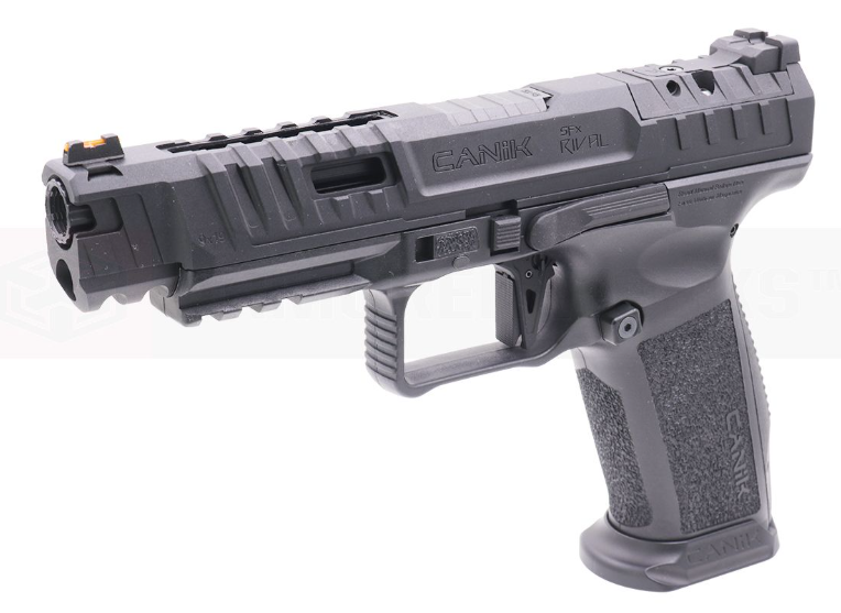 EMG x Cybergun CANIK SFx RIVAL Gas Blowback Airsoft Pistol (Color: Black) [CY-GBB-CG-CA0200]