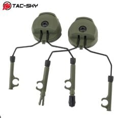 Telsiz Kulaklığı Ray Aparatı-HAKİ WYS0040-FG