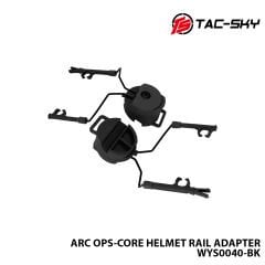 Telsiz Kulaklığı Ray Aparatı-SİYAH WYS0040-BK
