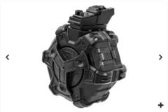 FCW 350 Rounds Gas Drum Magazine For Marui TM SAIGA 12 GBB Series