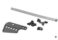ITP Steel Trigger Group Parts For Marui TM SAIGA-12 GBB Series ( w/ Magwell & Spring ) Black
