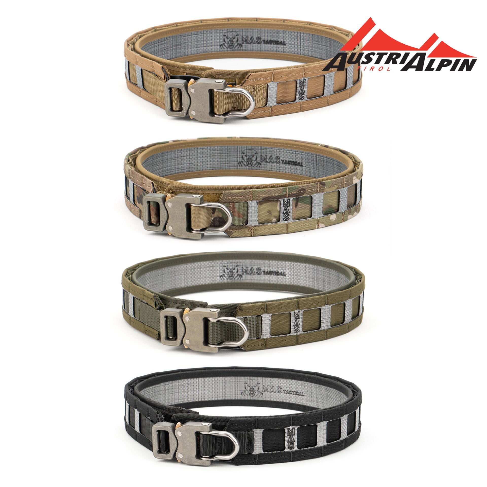 Mas Tactical® Görev Kemeri 6166 Tegris/AustriAlpin D-Tokalı 25mm