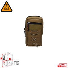 Yardımcı Cep Dikey  Tan-S      MAS-101-10-10-S