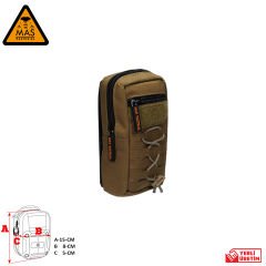 Yardımcı Cep Dikey  Tan-S      MAS-101-10-10-S