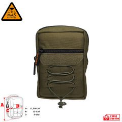 Yardımcı Cep Dikey  Haki-L      MAS-101-10-20-L