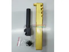 [BELL] G17 GBB Pistol Metal Slide Set with marking [Type 1]
