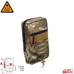Yardımcı Cep Dikey  Multicam-L    MAS-101-10-30-L