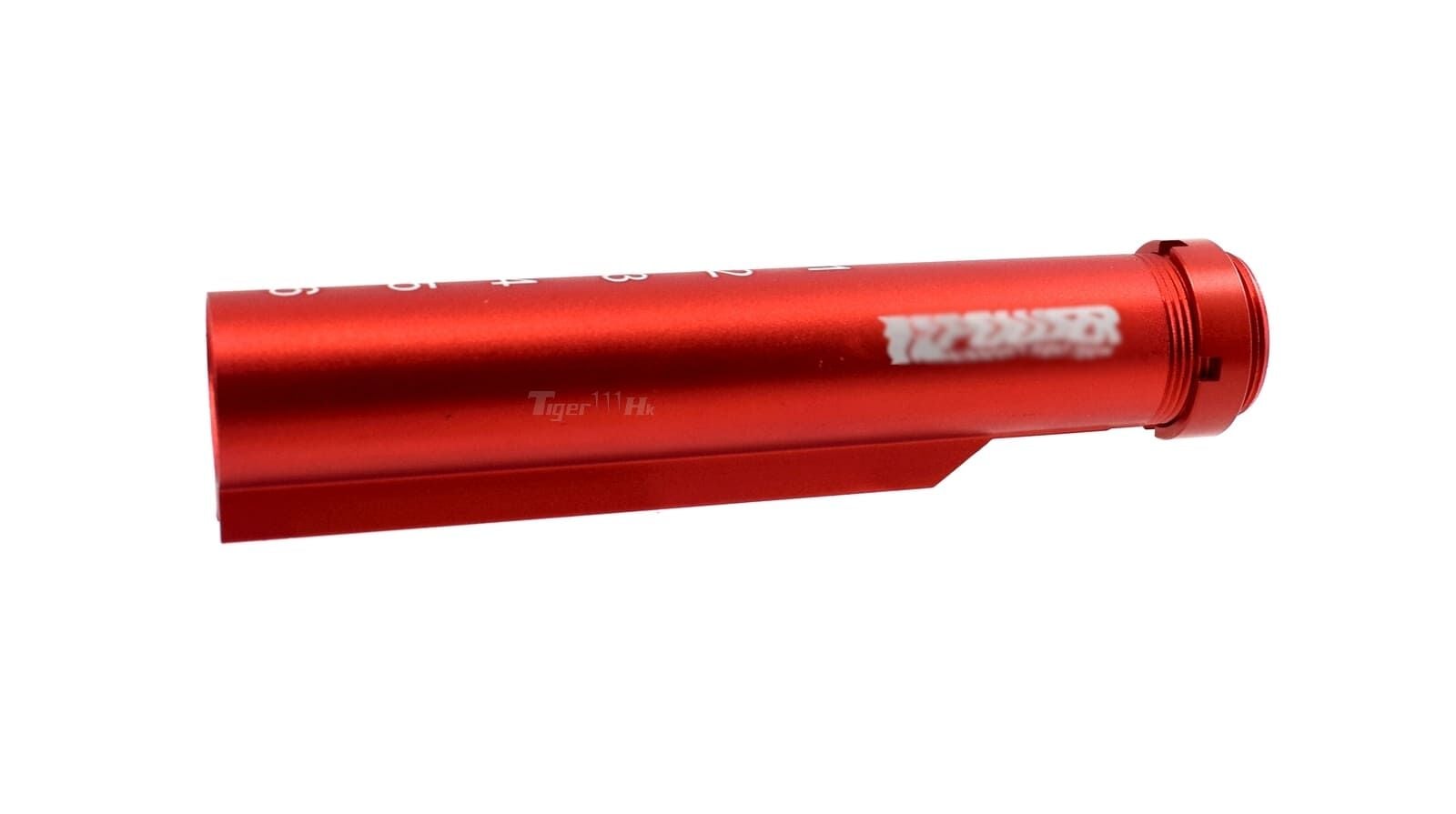 Super XP Style M4/M16 AEG Aluminum Stock / Buffer Tube (Red) [SUPER-J0010]