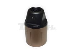 Golden Eagle MC6588/89M SLR Type 14mm Flash Hider Compensator (Tan) [GOL-MC-333]