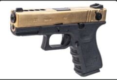 WE Model 2.3 G3 Metal Slide GBB Pistol ( GD ) WE-23-G3-GOLD