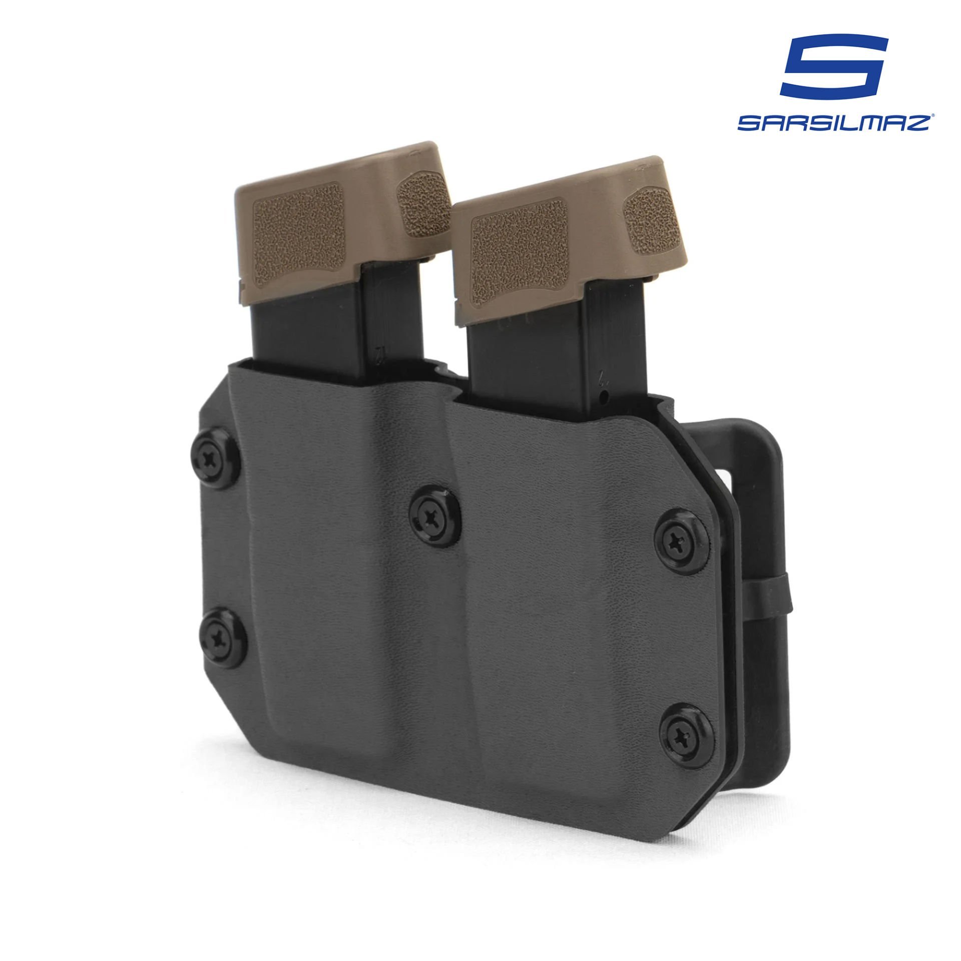 Mas Tactical®  Kydex Şarjör Kılıfı 9mm Sarsılmaz Siyah
