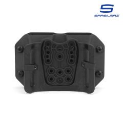 Mas Tactical®  Kydex Şarjör Kılıfı 9mm Sarsılmaz Siyah
