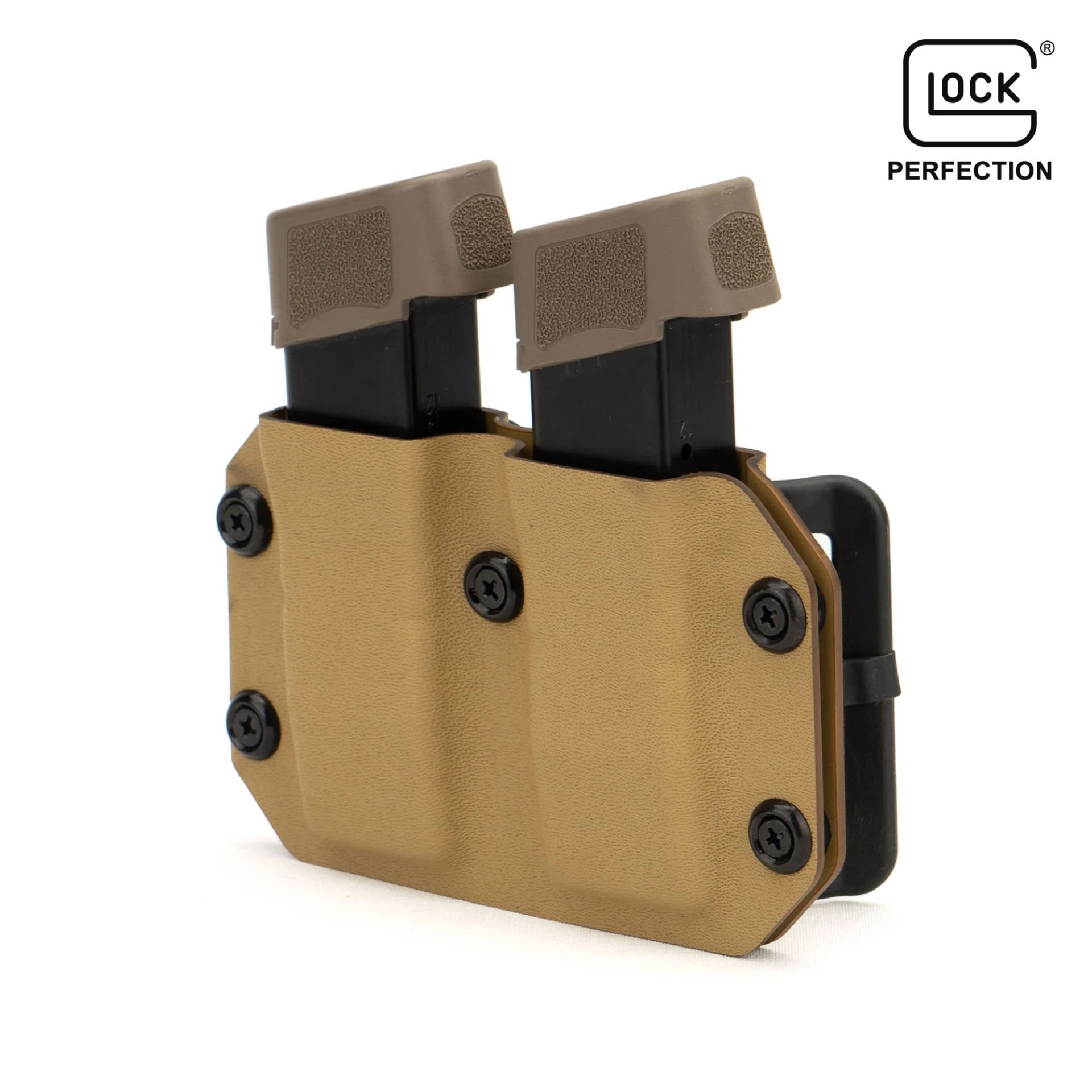 Mas Tactical®  Kydex Şarjör Kılıfı 9mm Glock Tan