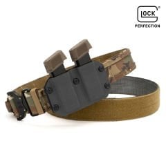 Mas Tactical®  Kydex Şarjör Kılıfı 9mm Glock Siyah