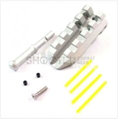 Thunder Airsoft Aluminum CNC Rear Sight Rail for TM G17 GBB (SV) TA-05-SV