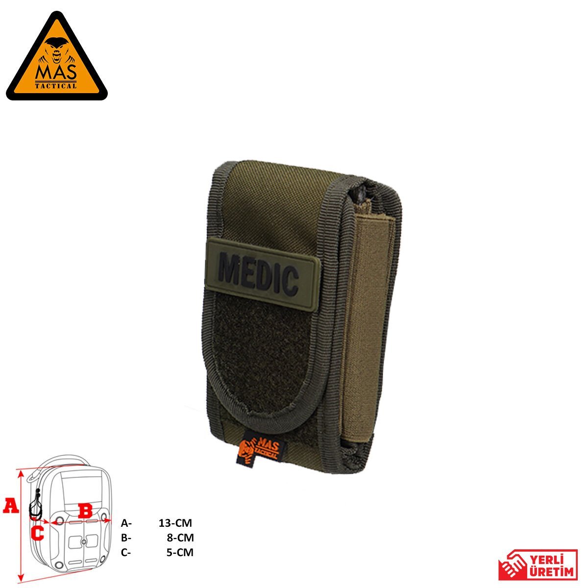 Sağlık Çantası Mini Tip Haki