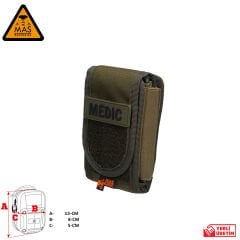 Sağlık Çantası Mini Tip Haki